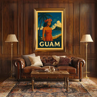 Guam Travel Poster