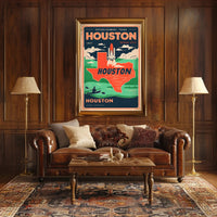 Houston: Space City Poster