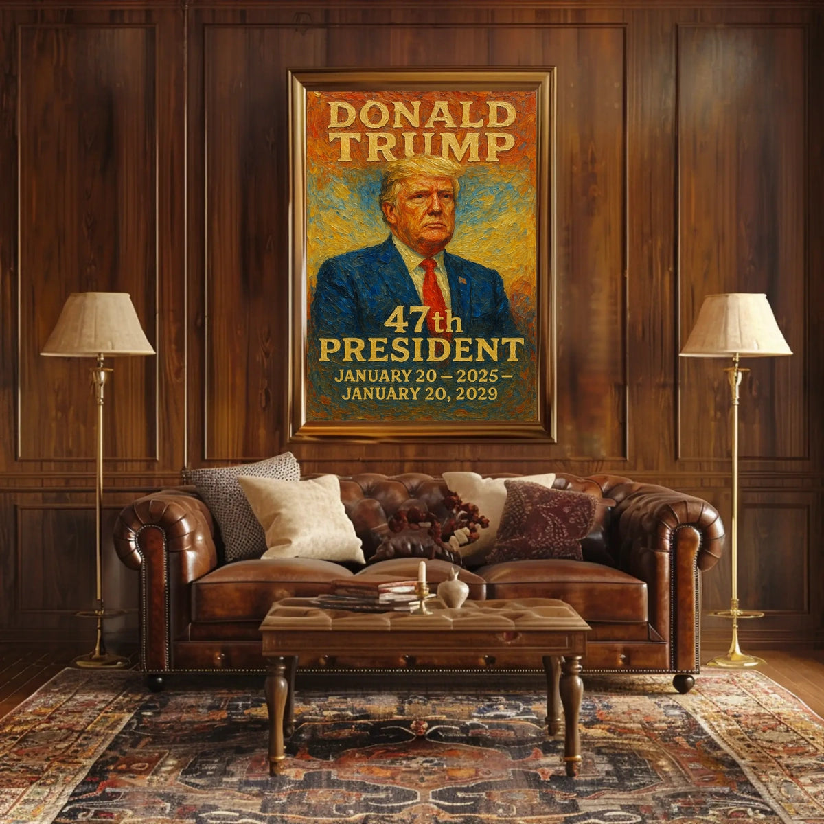 Donald Trump 47Th President Poster