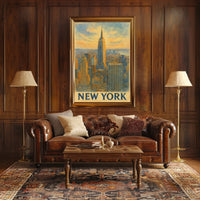 New York City Skyline Poster