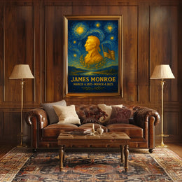 James Monroe 5th President Poster