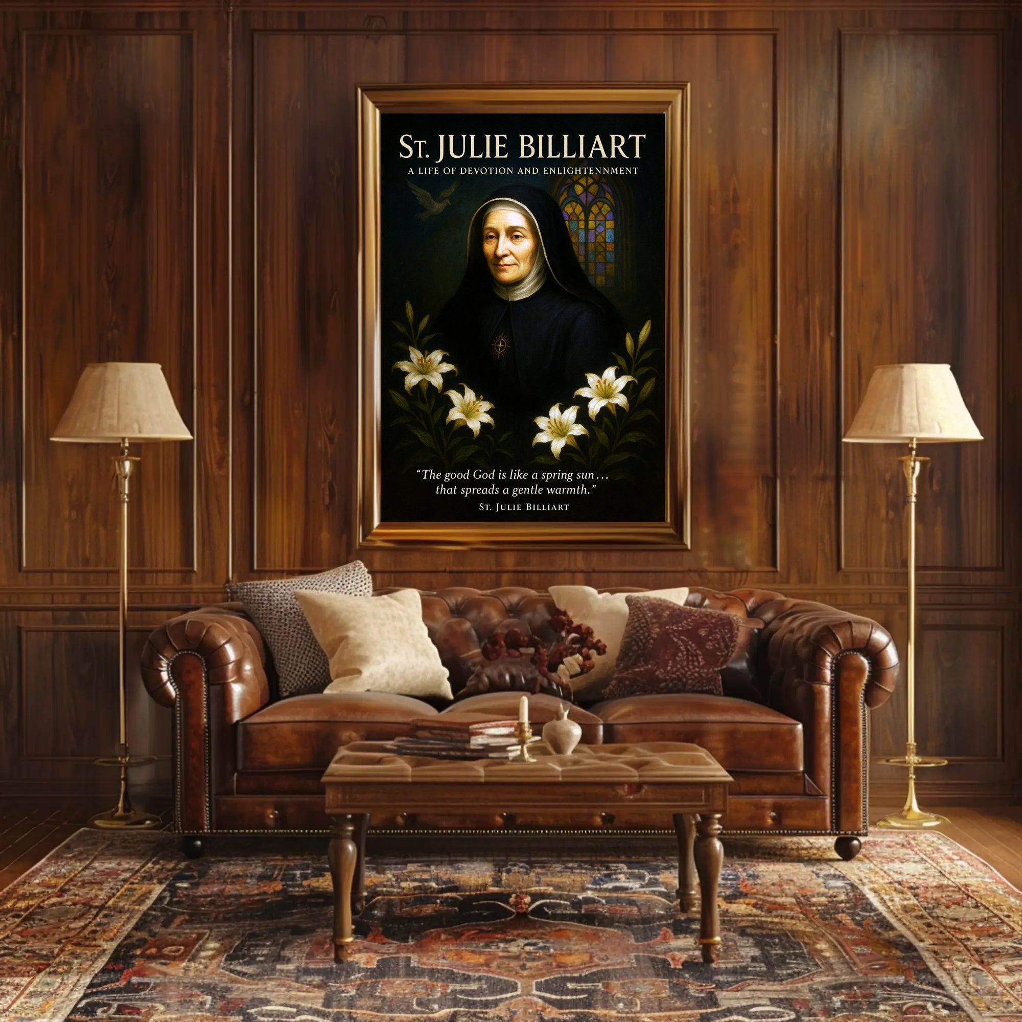 St. Julie Billiart A Life of Devotion Poster PosterGoat