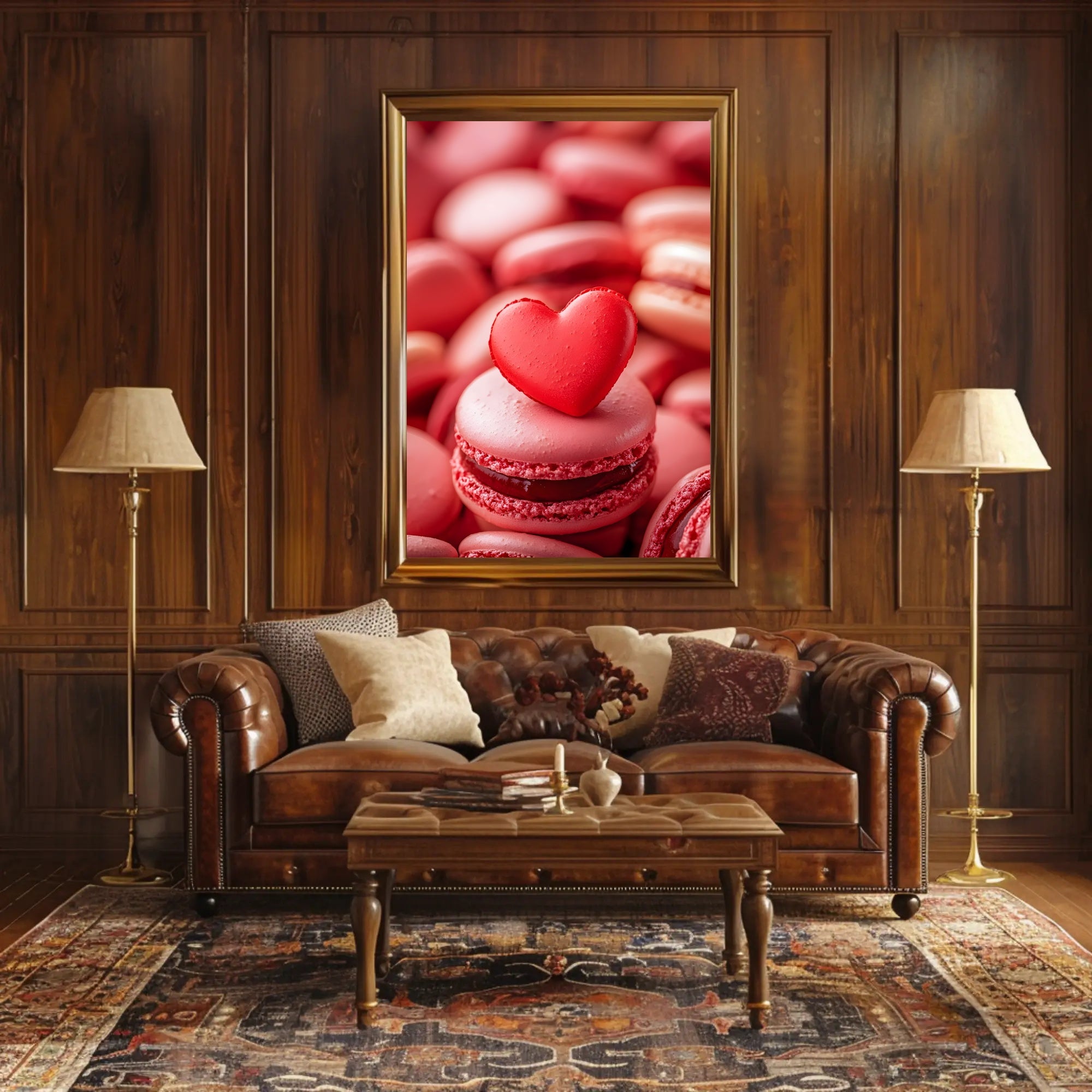 Sweet Heart Delight Scenic Poster Wall Art Print
