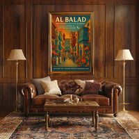 Al Balad The Colorful Old City Of Poster
