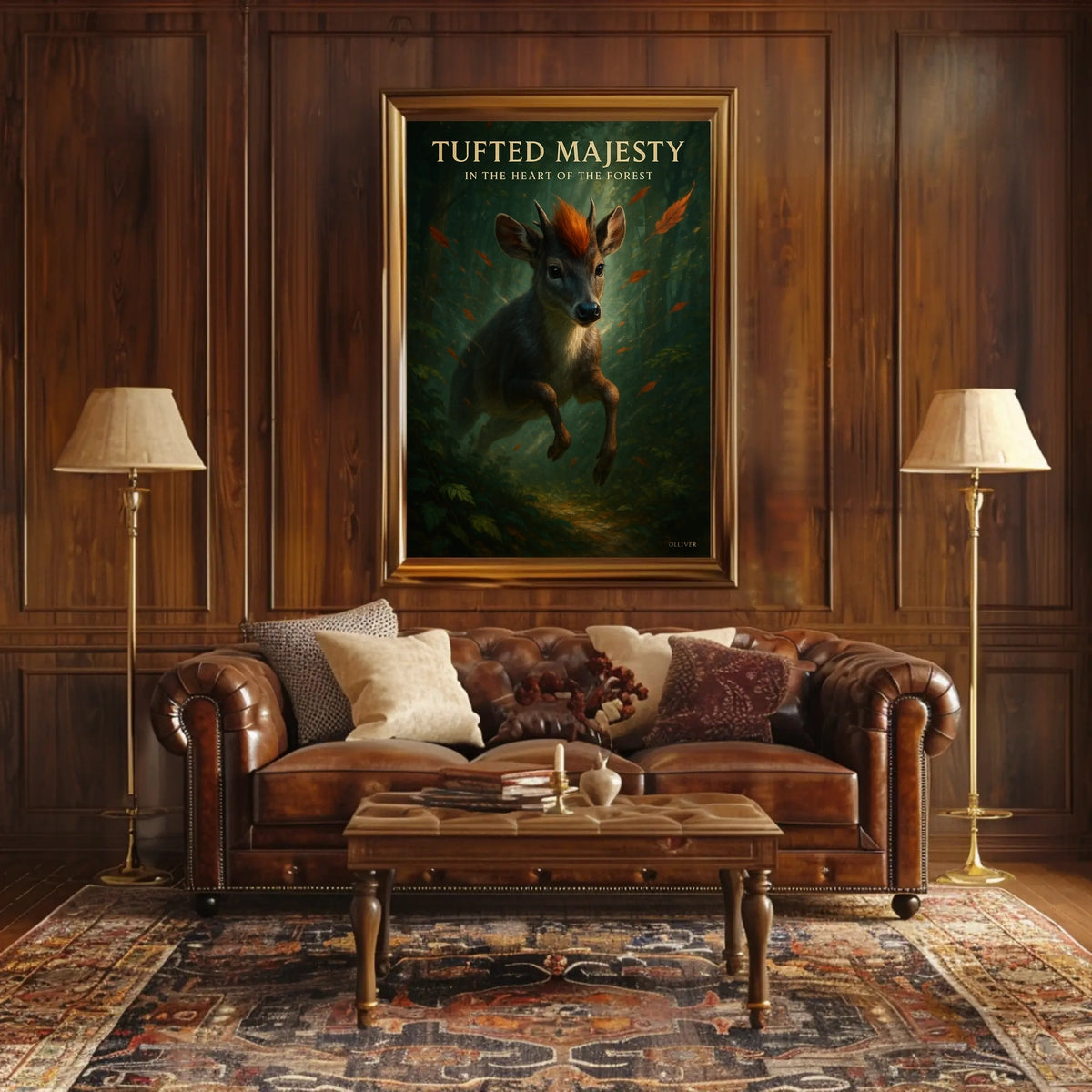 Tufted Majesty Poster