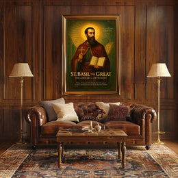 St. Basil The Great The Luminary Of Poster