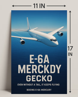 E-6A Mercury - Aviation Marvel Poster PosterGoat