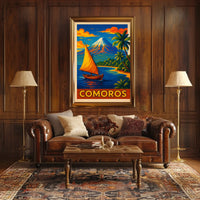 Comoros Island Paradise Poster