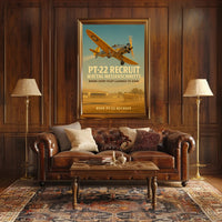 Ryan PT-22 Historic Aircraft WWII Poster
