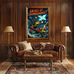 Skies of Vengeance Poster PosterGoat