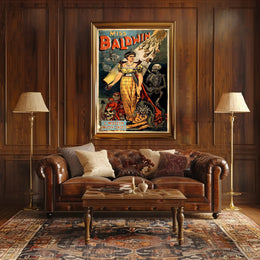 Miss Baldwin Witchcraft Performance Poster - Cultural or Heritage Poster