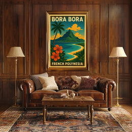 Bora Bora Tropical Paradise Poster