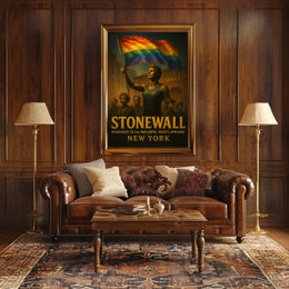 Stonewall Monument To The 1969 Lgbtq Poster