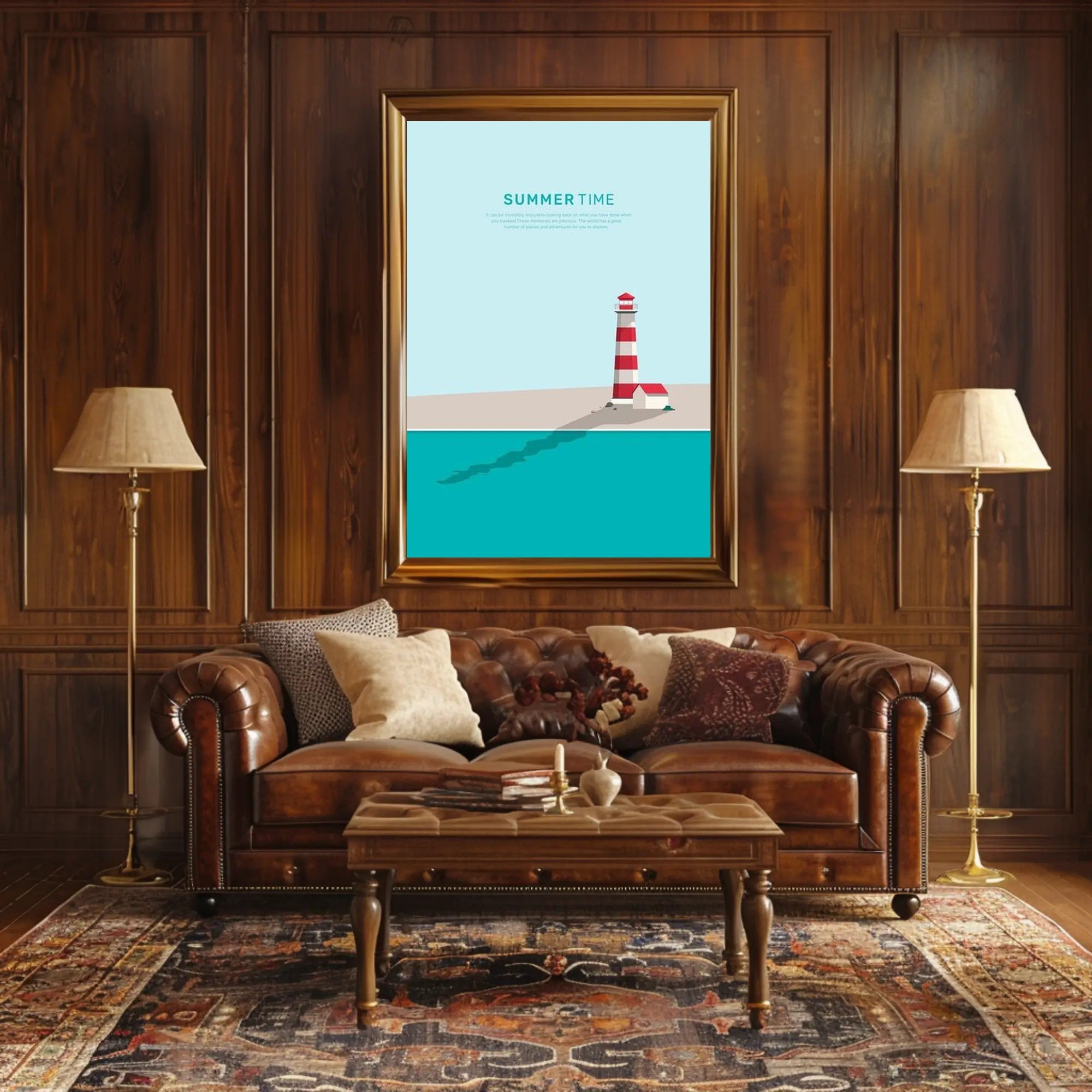 Summer Serenity Poster PosterGoat