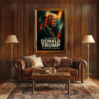 Trump Patriotism Leadership Expressionism Poster