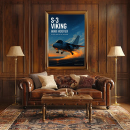 S-3 Viking Silent Hunter of the Seas Poster PosterGoat