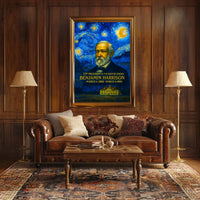 Benjamin Harrison 23rd President of the United States Presidential Masterpiece Series Poster