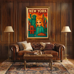 New York Dreamscape Poster
