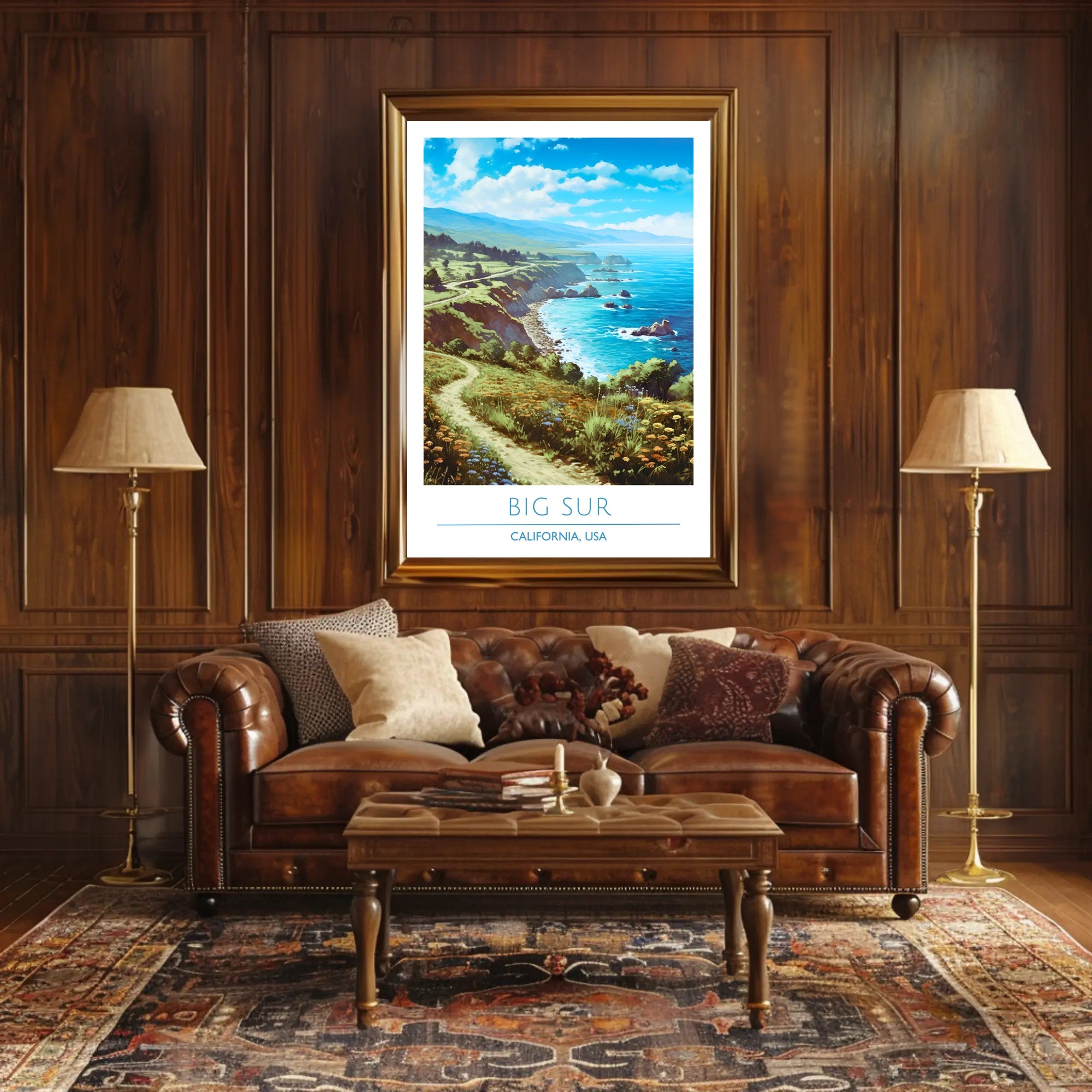 Scenic Big Sur Poster