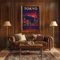Tokyo City Edition Poster