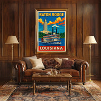 Baton Rouge Louisiana Poster