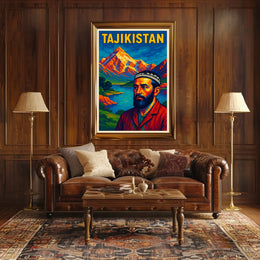 Tajikistan Scenic Poster