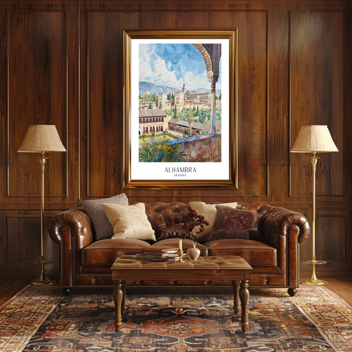 Alhambra Granada Poster