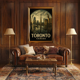 Toronto Skyline Poster