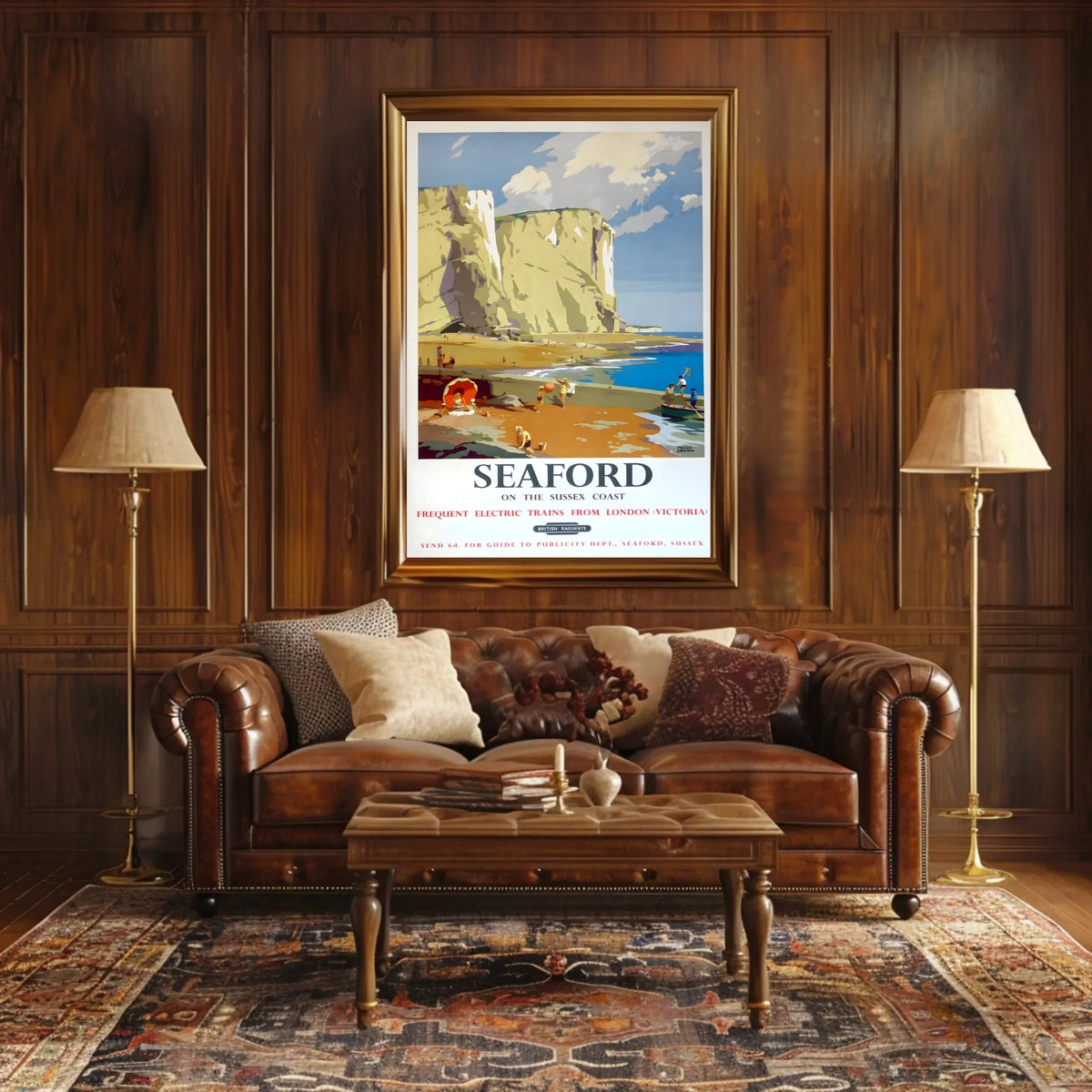 Seaford On The Sussex Coast Poster