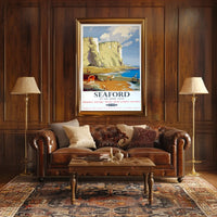 Seaford On The Sussex Coast Poster