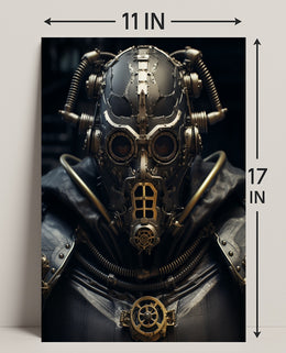 Steampunk Sentinel Poster PosterGoat