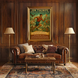 Jim Thorpe: Bright Path Through History Poster