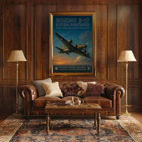 Boeing B-17 Flying Fortress Poster
