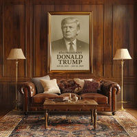 Donald Trump 47th President Poster