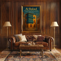 Al Balad The Colorful Old City Of Poster