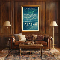 The Last Frontier Alaska Poster