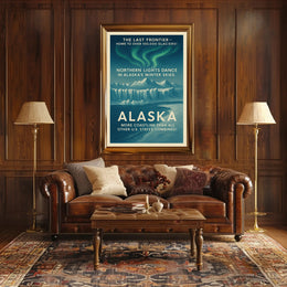 The Last Frontier Alaska Poster