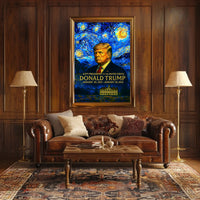 Donald Trump 45th President of the United States Presidential Masterpiece Series Poster
