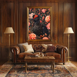 Floral Majesty Wall Art Print for Home Decor