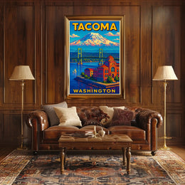 Tacoma Washington Poster