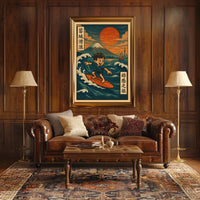 Surfing Adventure Poster