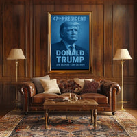 Donald Trump 47th President Poster