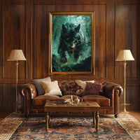 The Enigmatic Wolf Poster PosterGoat