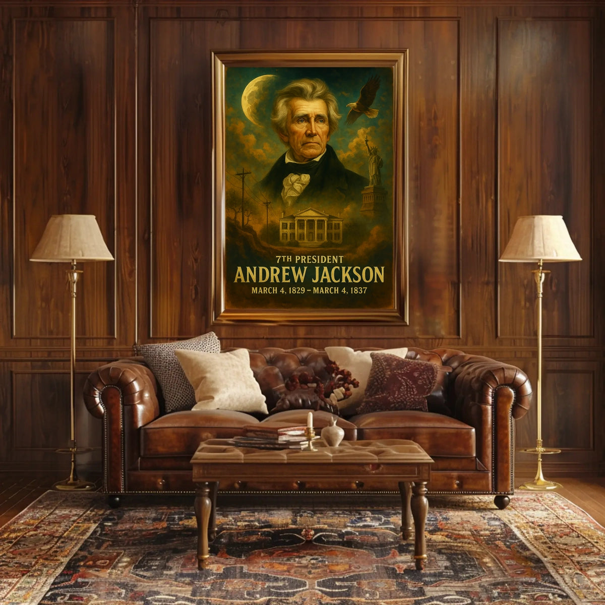 Andrew Jackson 7Th President Poster