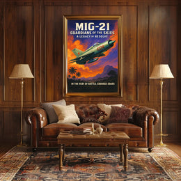 MIG-21 Guardians of the Skies Poster