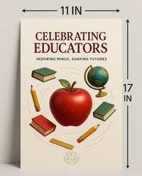 Celebrating Educators: Inspirational Motivational or Quote Poster