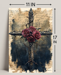 Roses And Thorns Poster