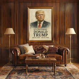Donald Trump Visionary Expressionism Collector Poster
