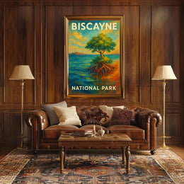 Biscayne National Park Poster Wall Art Coastal Decor