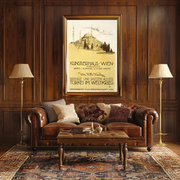 Künstlerhaus Wien Exhibition Poster PosterGoat